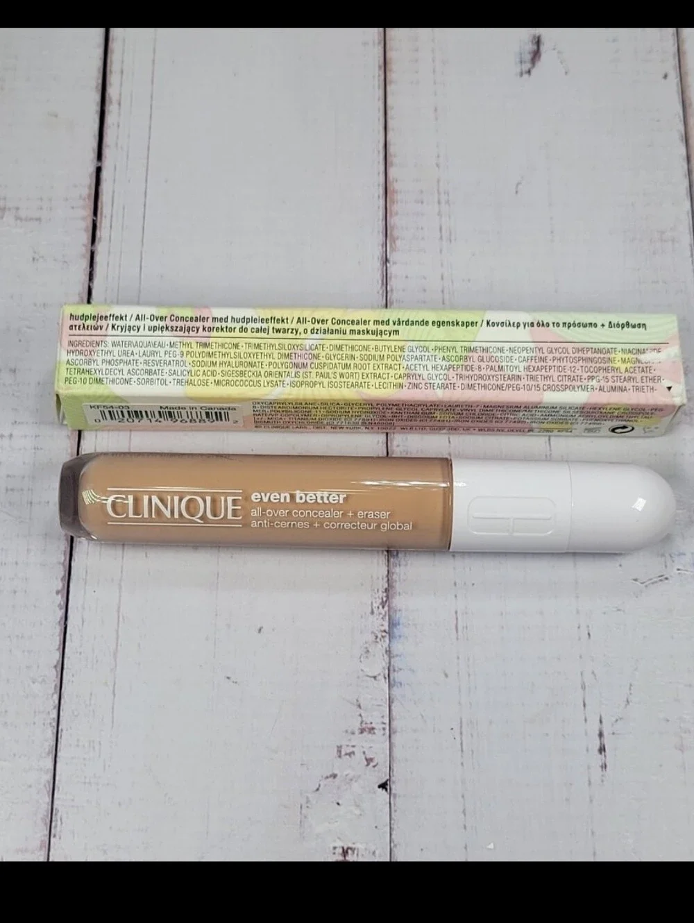 Clinique Even Better All-Over Concealer + Eraser in CN 28 Ivory BNIB